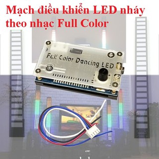 Mạch điều khiển LED nháy theo nhạc Full Color