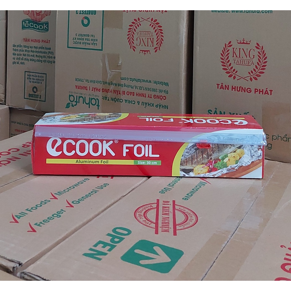Giấy Bạc Nướng Cao Cấp Ecook 750gr * 30cm(màng nhôm)