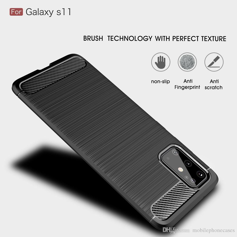 Ốp lưng silicon chống sốc cho Samsung Galaxy S20 Plus hiệu Likgus (bảo vệ toàn diện, siêu mềm mịn) - Hàng chính hãng