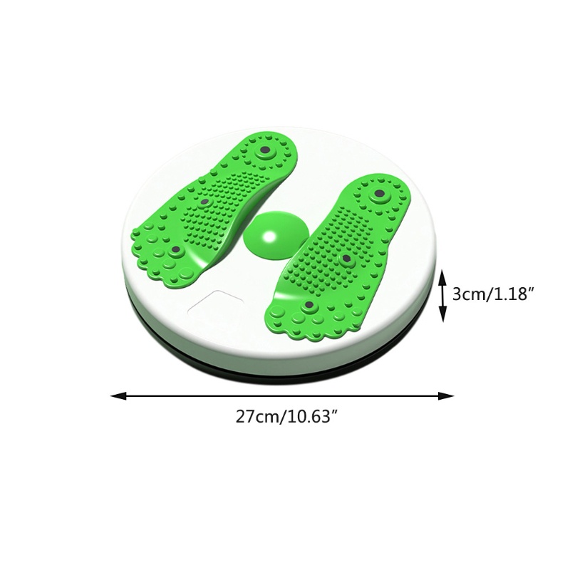 Xixi Đĩa Xoay Eo Mini 3d Có Nam Châm Hỗ Trợ Mát Xa Giảm Cân