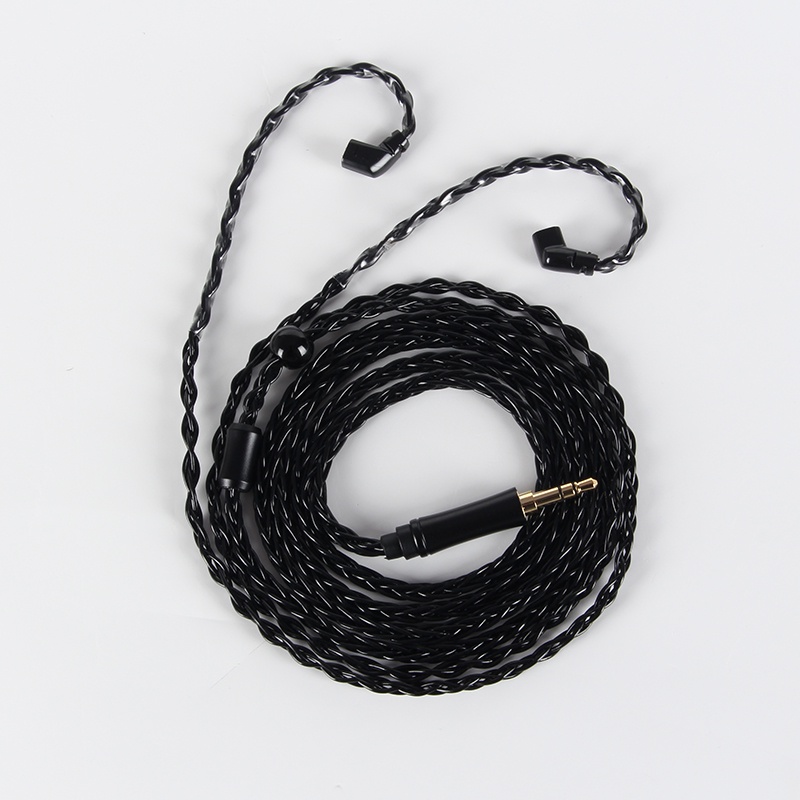 Dây Cáp Nối Tai Nghe 8 Lõi Mạ Bạc 3.5mm Cho KZ KZZSX ZSN ES3 KC2