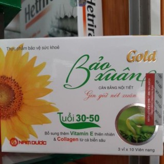 Bảo xuân gold vàng -Cân bằng nội tiết giữ gìn nét xuân