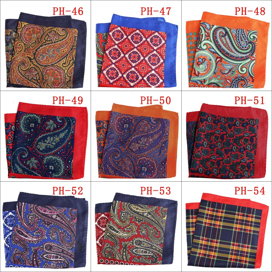 Đồ Chơi Nhân Vật Hoạt Hình HOT! Khăn Tay Vuông Cỡ Lớn 33X33Cm Họa Tiết Kẻ Sọc / Chấm Bi / Kẻ Sọc / Hình Vuông Bỏ Túi Cho Nam Dùng Trong Tiệc Cưới