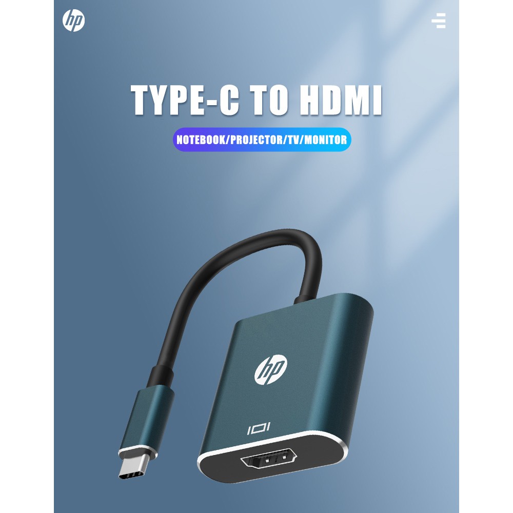 CÁP TYPE-C TO HDMI HP CT202 dài 15cm