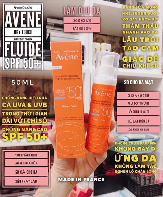 Kem chống nắng Avene Emulsion Spf50 - Guu