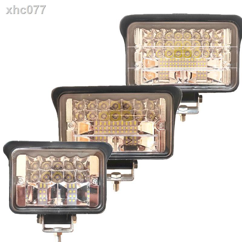 Đèn Pha Led 12v-24v Siêu Sáng Cho Xe Hơi / Xe Tải / Tàu Thuyền