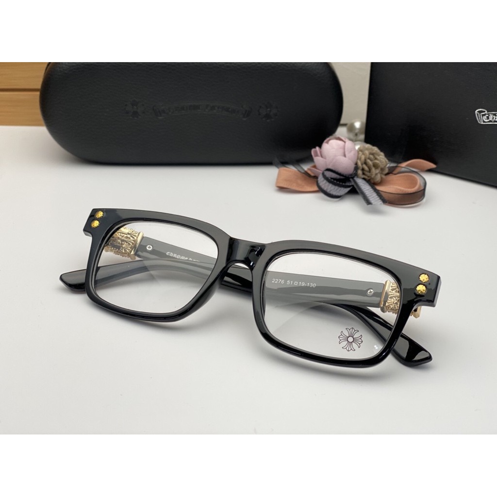 Gọng kính Chrome Heart 2276 gọng nhựa nam nữ dáng vuông  thời trang