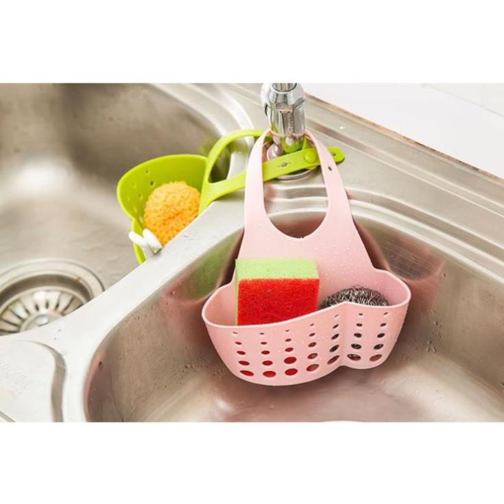 Giỏ nhựa treo bồn rửa chén Tiện Lợi