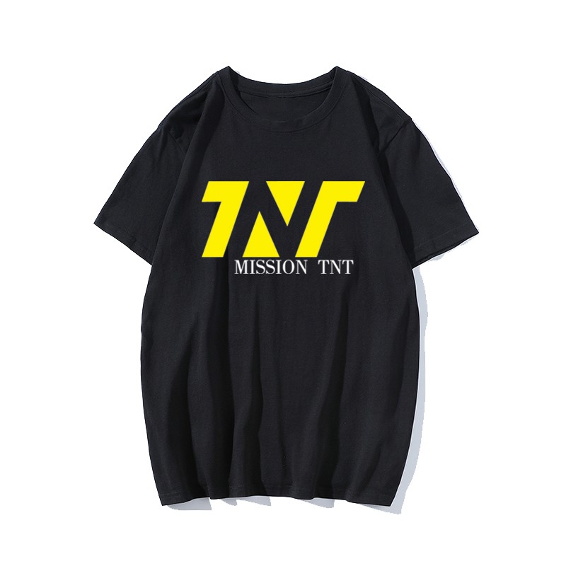Áo phông đen trắng IN HÌNH Mission TNT Thời đại thiếu niên đoàn Teens in time idol thần tượng