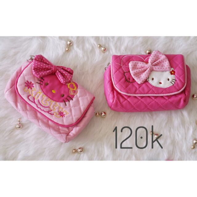 Túi đeo chéo Hello kitty ngang 120