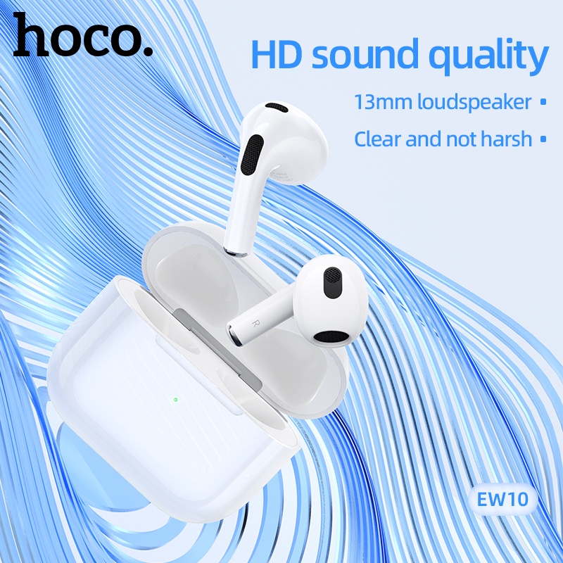 Tai Nghe Bluetooth 5.1 Không Dây HOCO EW10 TWS Tích Hợp Mic Cảm Ứng Âm Thanh Nổi HD Cho Điện Thoại Thông Minh