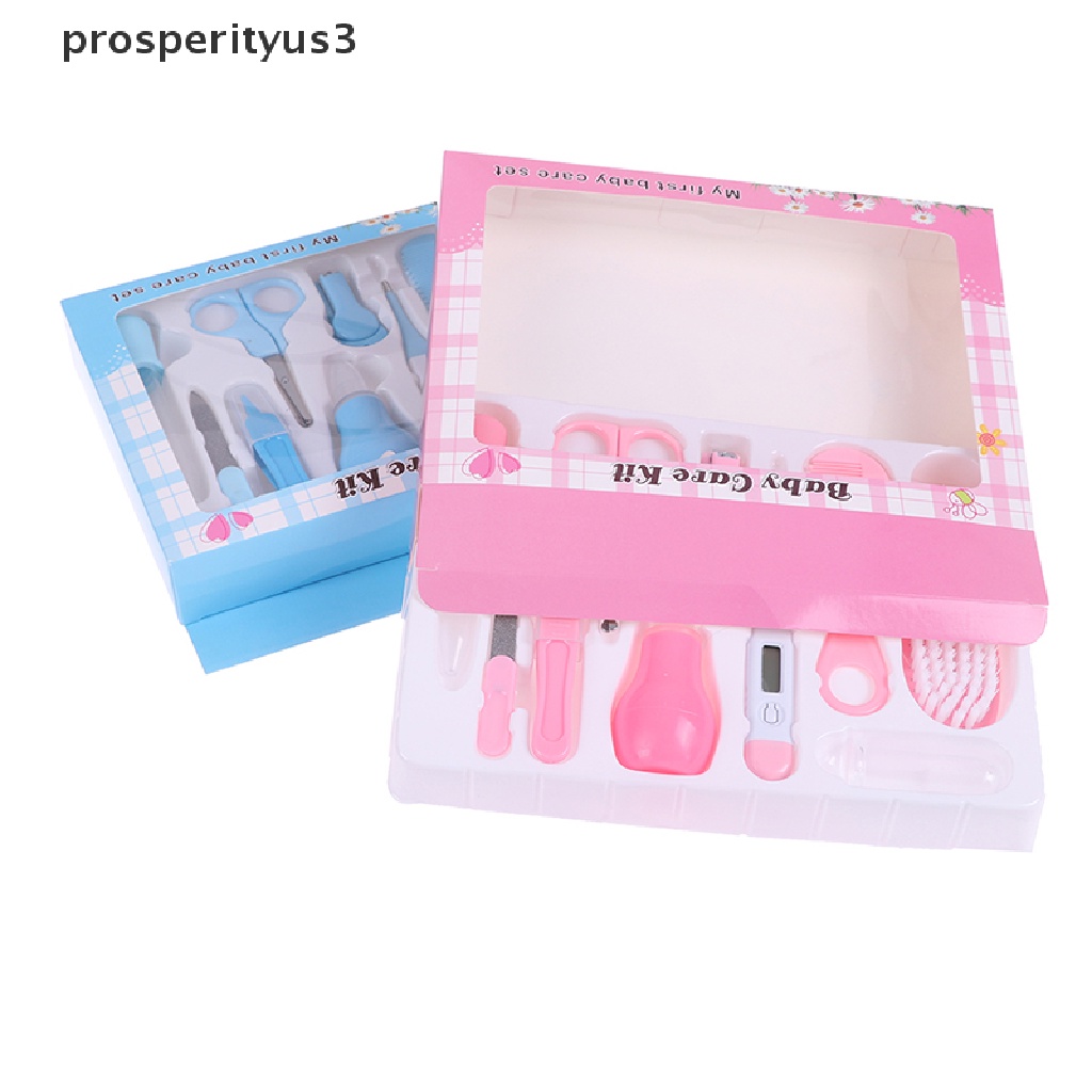 [prosperityus3] 10Pcs Baby Nail Care Comb Scissors Clipper Cutter File Manicure Kit Gift Set&lt;br&gt; [new]