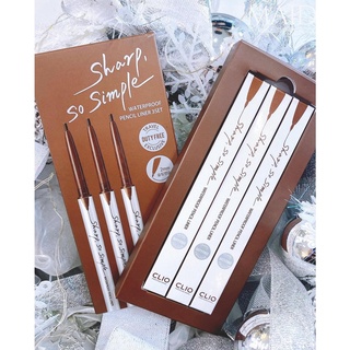 Chì Mí Mắt CLIO Sharp So Simple Waterproof Pencil Liner