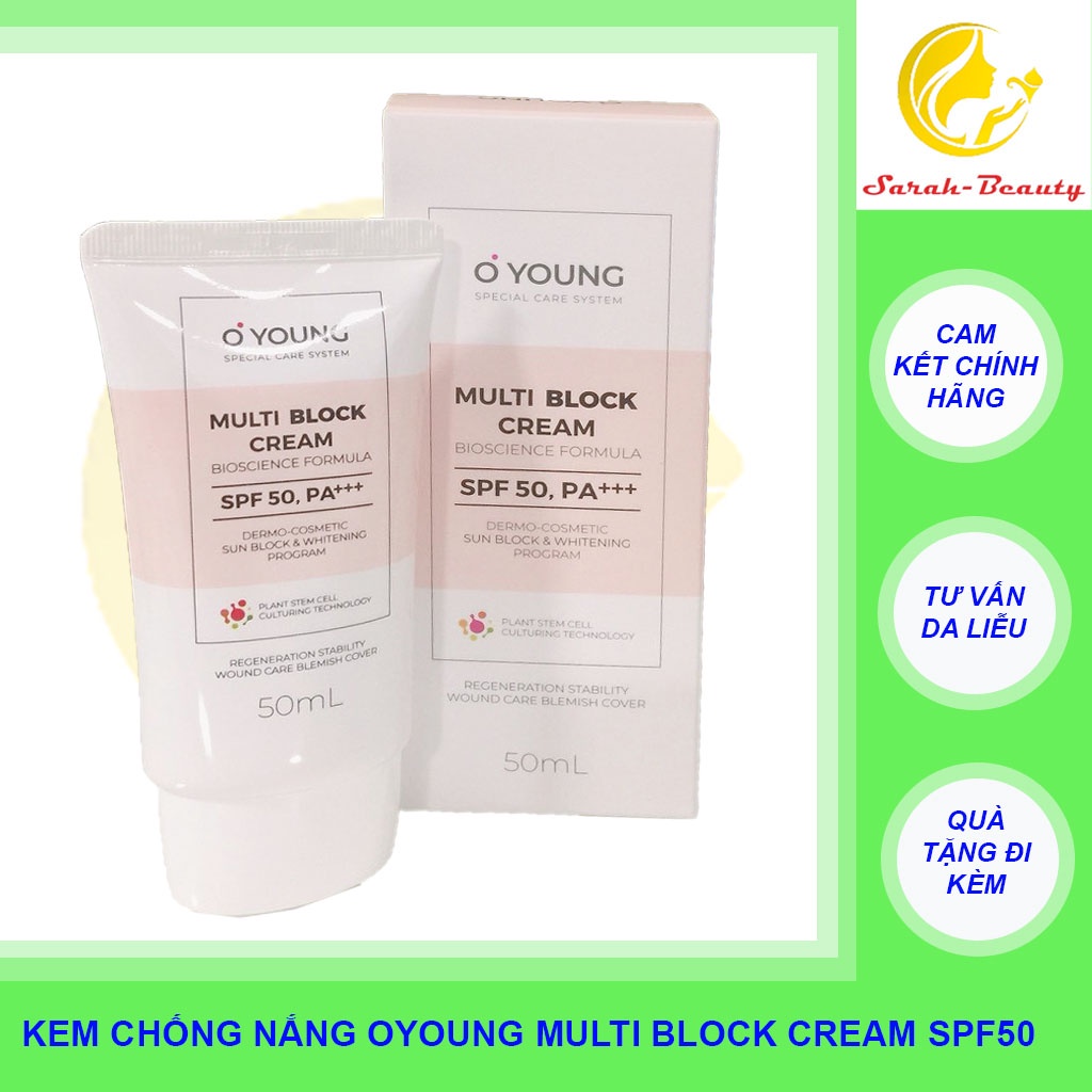 Kem Chống Nắng Oyoung Multibock Cream SPF50+++