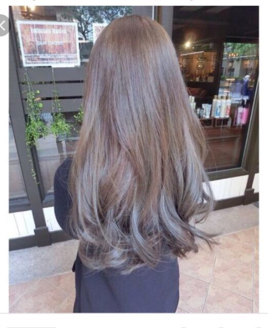 Thuốc nhuộm tóc màu nâu tro tặng oxy và bao tay | BigBuy360 - bigbuy360.vn