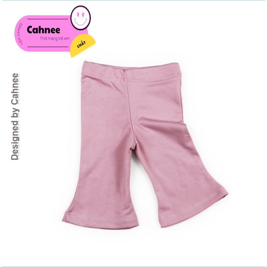 Quần lửng ống loe cho bé gái - Size từ 8- 28kg