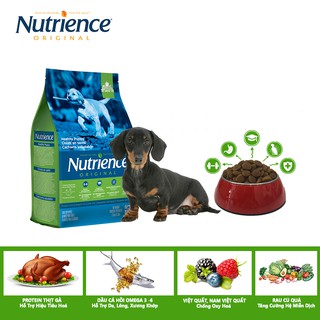 [Nhập Khẩu Canada] Thức Ăn Khô Cho Chó Con 3 Tháng Tuổi Nutrience Original 2,5kg - Thịt Gà, Rau Củ Và Trái Cây Tự Nhiên