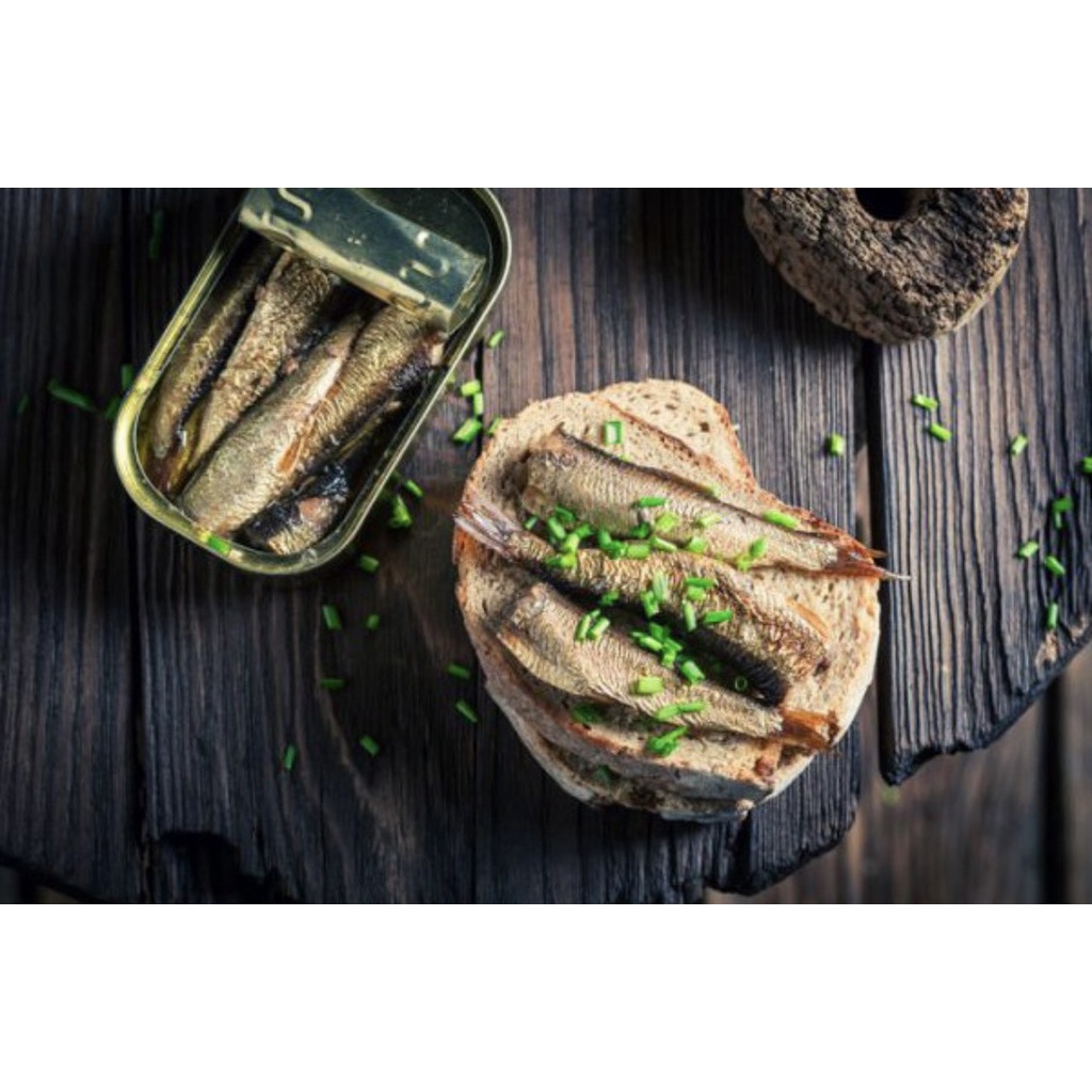 Cá trích Nga ngâm dầu oiu 190g-Hàng nhập khẩu chính hãng