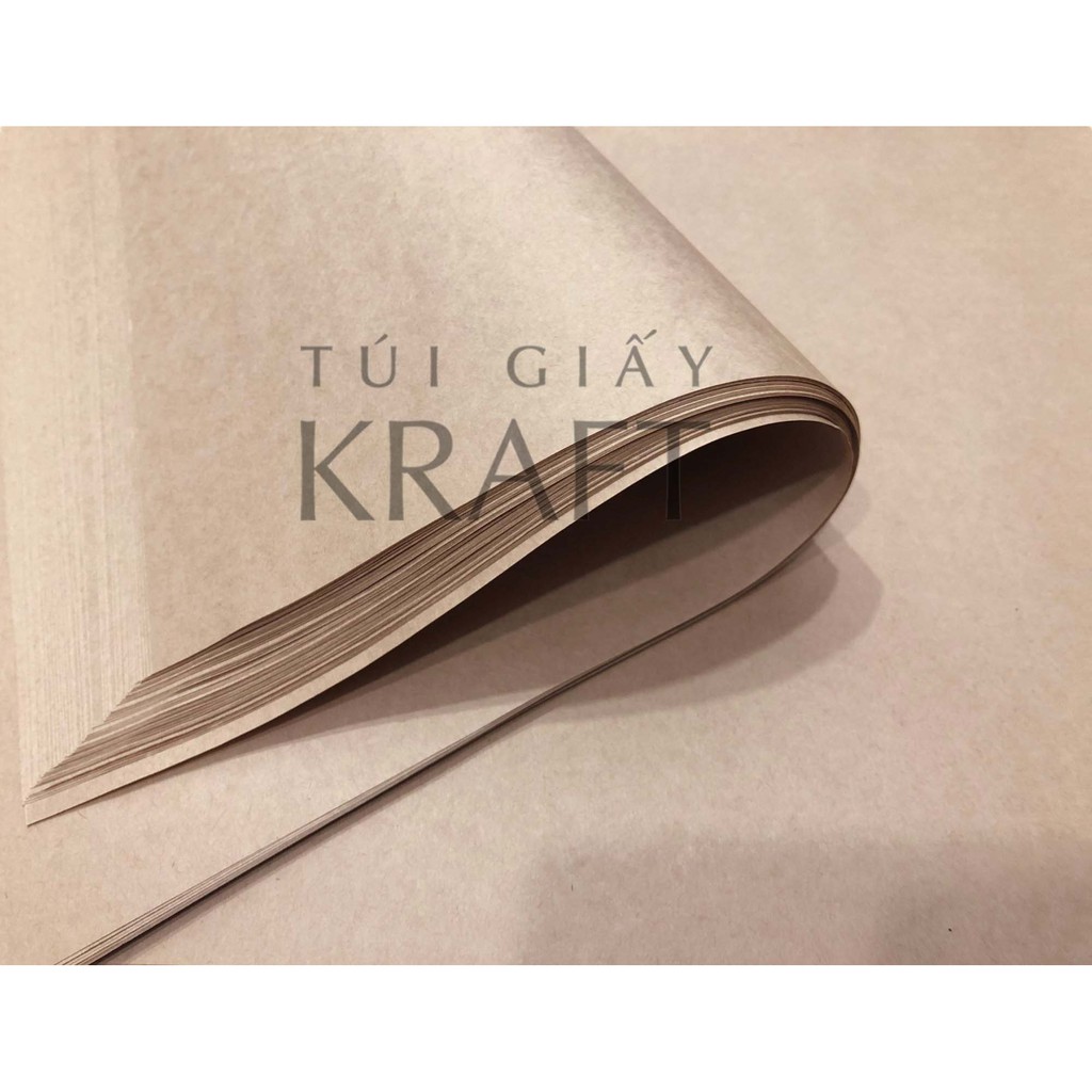 10 tờ Giấy Kraft nâu Nhật gói hàng, gói quà, gói hoa, 39 x 54cm, 54 x 79cm, giấy xi măng loại tốt