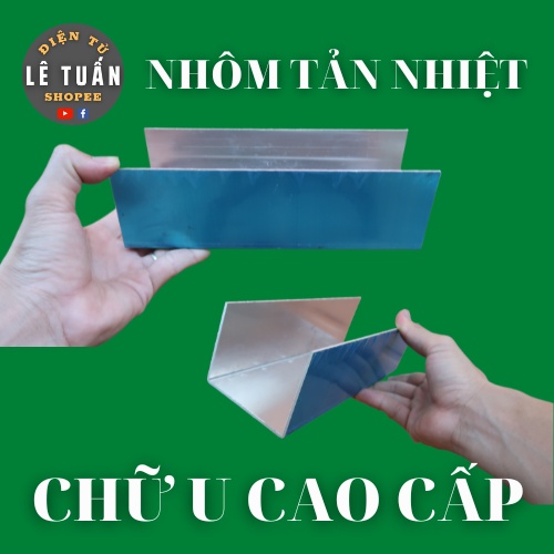 Nhôm Tản Nhiệt Chữ U Cao Cấp, Nhôm Máy Kích