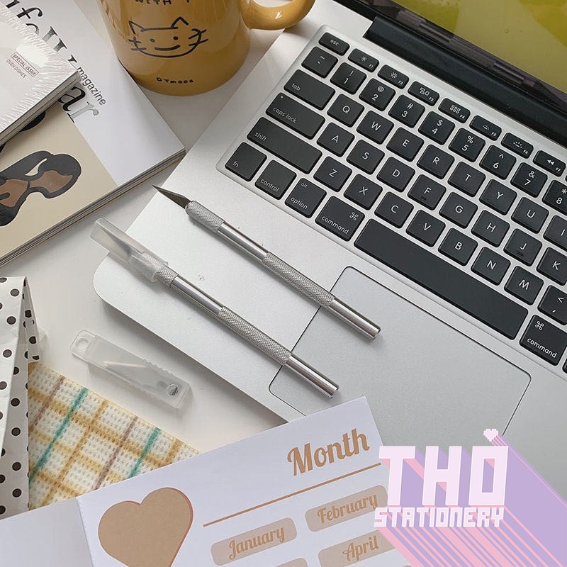 Dao cắt washi chiết sticker hình dán rọc giấy vintage trang trí sổ planner làm bullet journal dụng cụ dán