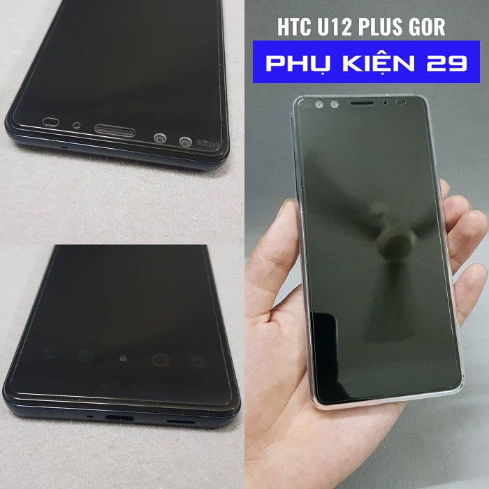 [HTC U12 Plus/U12 +] Kính cường lực cao cấp chống bám vân tay GOR