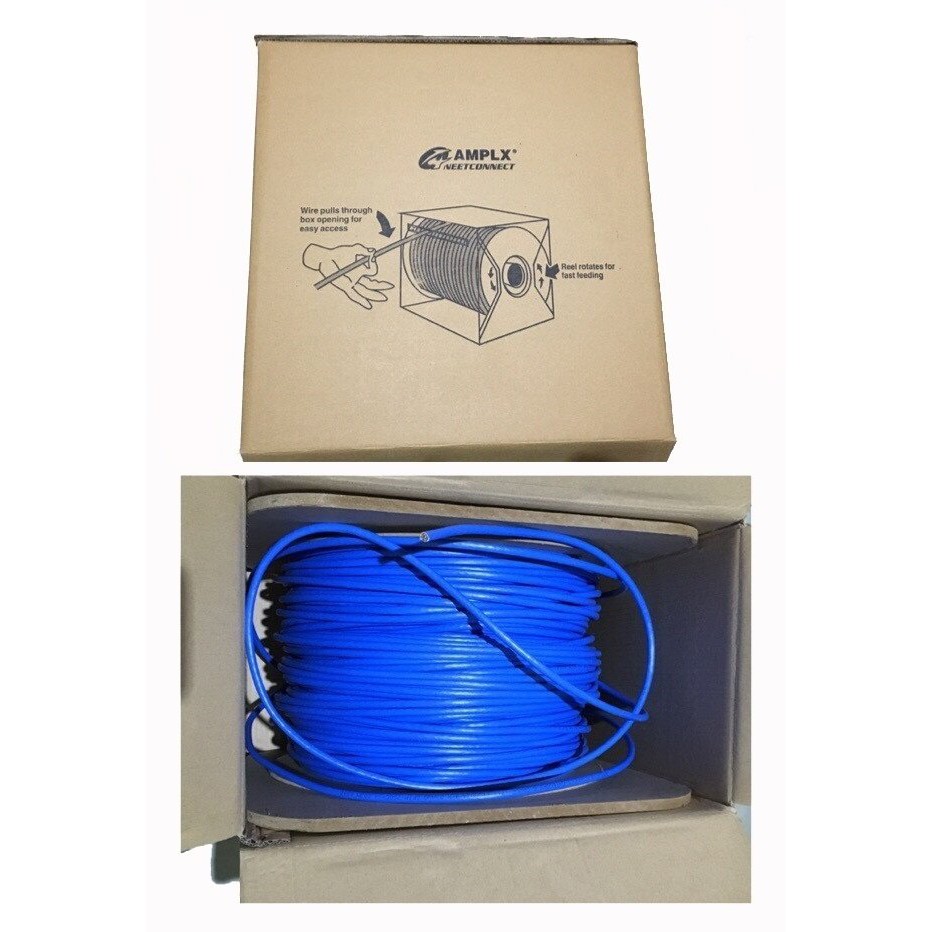 Thùng Cable Cáp cat6 AMPLX 1438 ( CHỐNG NHIỄU 305m )