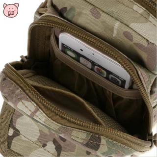 2-Layer Pouch Waist Pack Bag Fanny Pack Pocket
