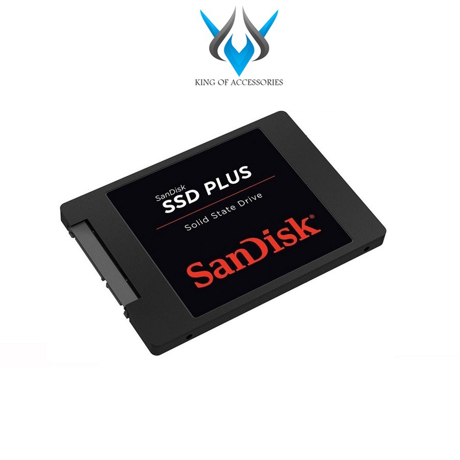 Ổ cứng SSD Sandisk Plus 120GB 530MB/s (Đen)