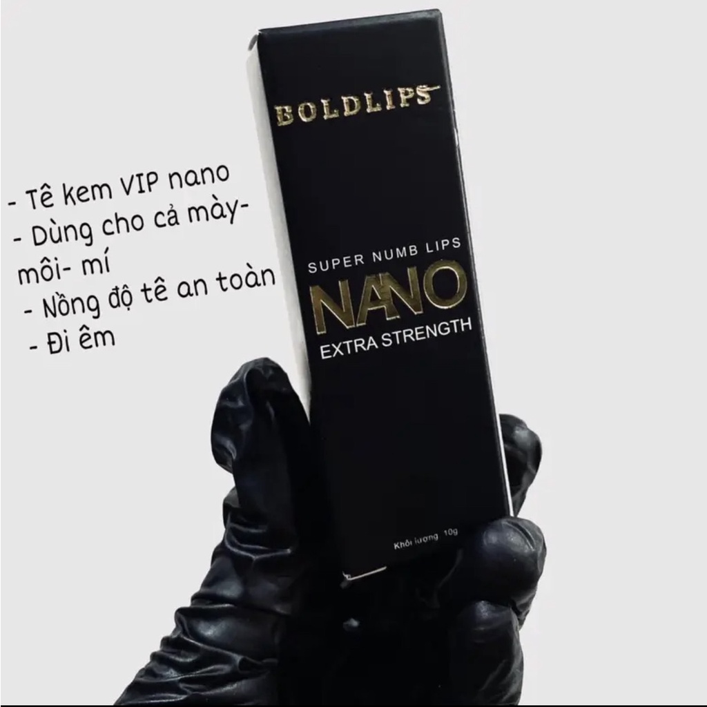 Tê Kem Nano Boldlip 10g