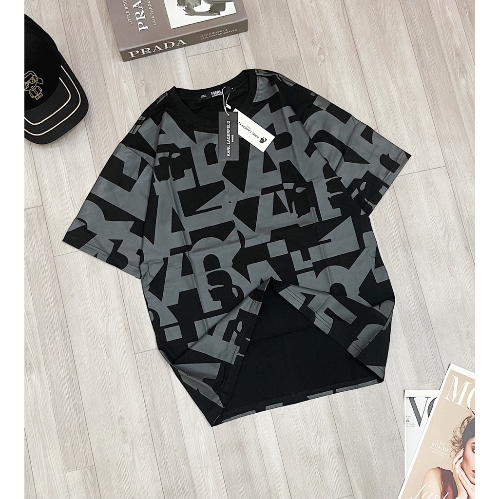(HÀNG XUẤT XỊN) Áo thun KARL-Lagerfeld Full tem -tag-túi zip  Hàng đẹp bao test thỏa mái  Chất liệu cotton.  Co giãn 4c
