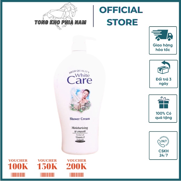 Sữa Tắm Dê Beauty Care Trắng Mịn 1200ml - Sữa tắm Thái Lan chính hãng
