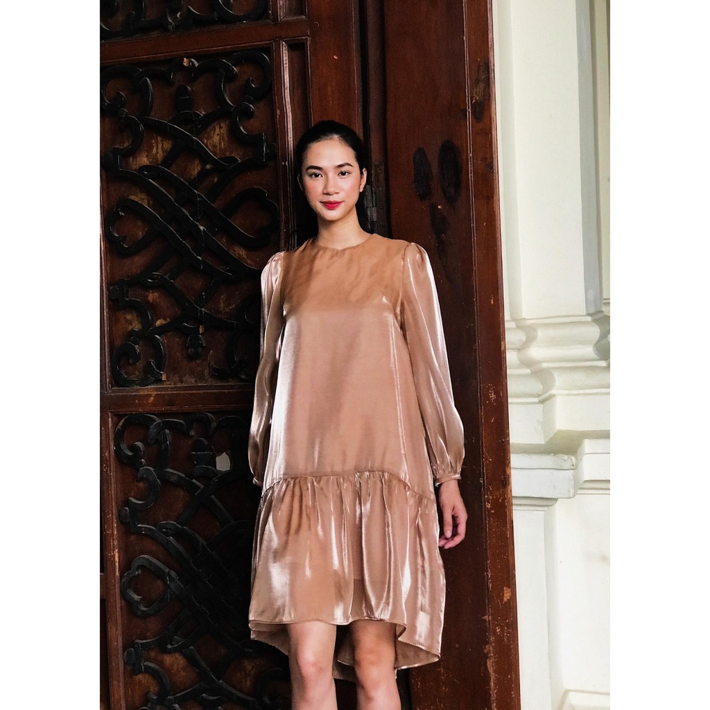 Đầm babydoll suông thiết kế dự tiệc sang chảnh cao cấp lụa organza Joven | BigBuy360 - bigbuy360.vn