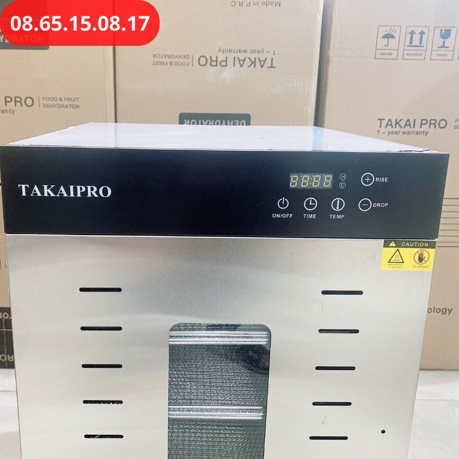 Máy sấy thực phẩm 16 khay TAKAIPRO - Công nghệ sản xuất Nhật Bản - Cam kết chính hãng - BH 1 năm