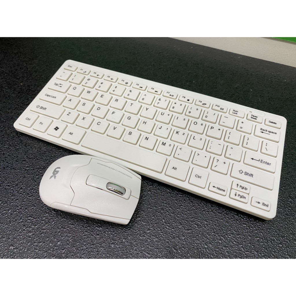 Combo Bộ phím chuột không dây Mini HK 3910 |Bộ phím chuột mini cho laptop |Bảo hành 6 tháng