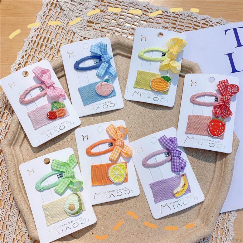 Kẹp Tóc Hình Trái Dâu Xinh Xắn Cho Bé Gái