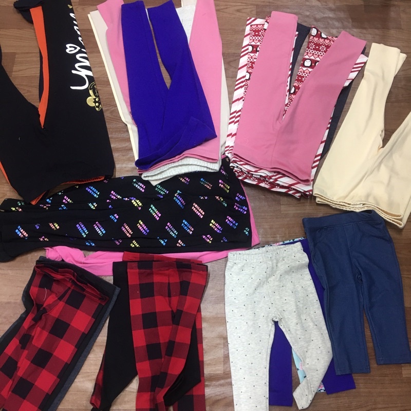 (Q24)legging cotton bé gái nhí dư xịn