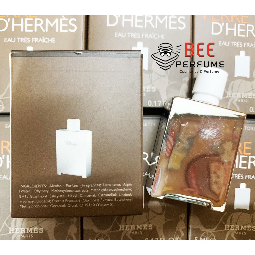 Nước Hoa HERMES Terre d’Hermes Eau De Parfum mini 5ML nam tính, sang trọng [CHÍNH HÃNG]