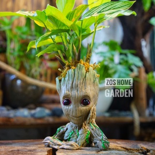 Chậu cây Groot in marvel