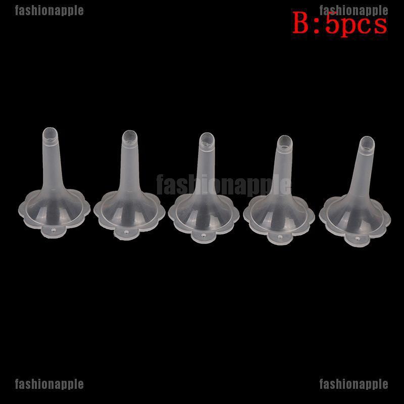 Set 5 phễu nhựa kích thước nhỏ gọn 41x31x6mm kiểu dáng tiện dụng