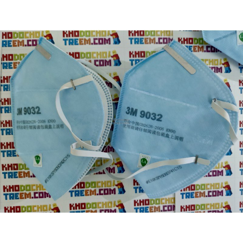 Túi khẩu trang 3M 9032 10 cái KN90 lọc hơn 90% bụi siêu mịn PM2.5 đeo đầu chính hãng mới hơn mẫu 3M 9002 nhiều đồ giả | BigBuy360 - bigbuy360.vn