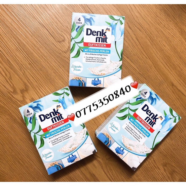 TÚI THƠM DENKMIT ĐỨC mẫu mới nhất 2020