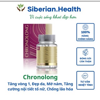 [ Cronolong hỗ trợ nội tiết tố da, móng, tóc ]Thực phẩm bảo vệ sức khỏe Chronolong – 30 viên/hộp