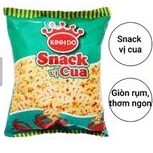 Snack Cua Kinh Đô - Bim Bim Cua Xanh gói 32gr