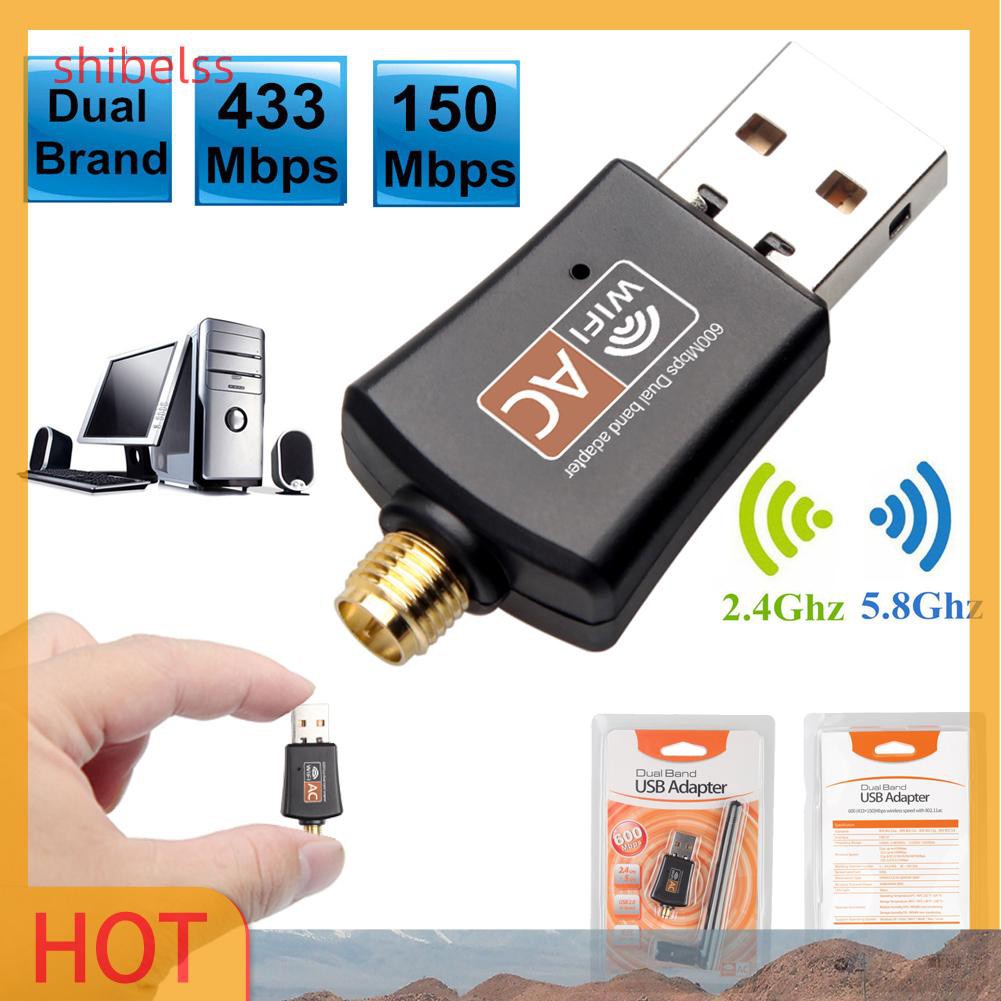 Usb Wifi 600mbps 5ghz 802.11ac | BigBuy360 - bigbuy360.vn