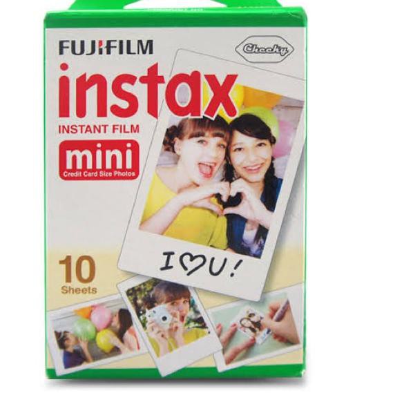 Set 10 Tấm Giấy In Họa Tiết Mã-597 Cho Máy Ảnh Fujifilm Instax