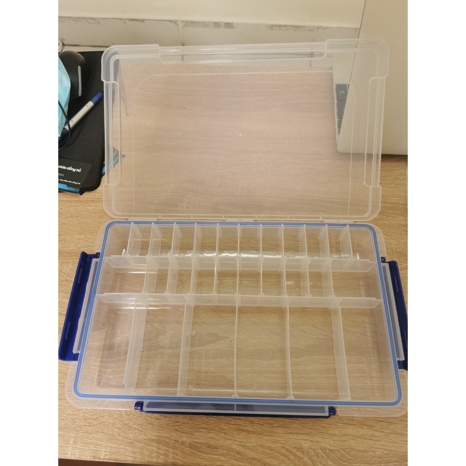 Hộp nhựa nhiều ngăn chứa dụng cụ và linh kiện