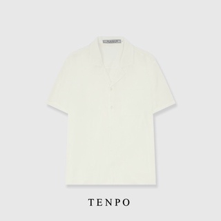 Áo sơ mi TENPO trơn basic | Cuban Shirt Nam