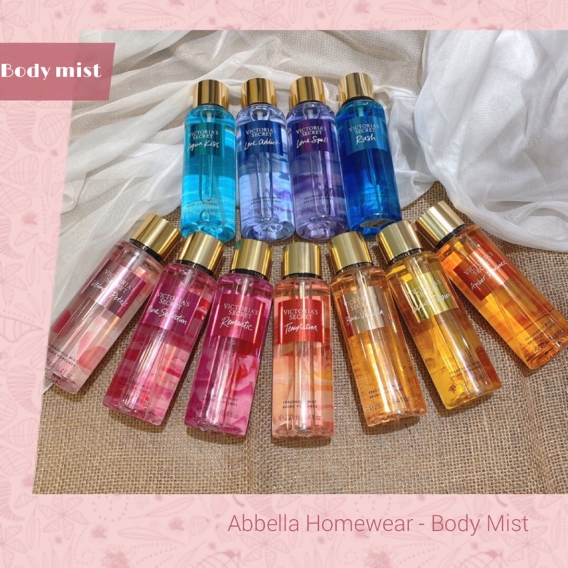 BEST SELLER Body mist Escape With Me To The Beach,Kiss Me In The Ocean,Endless Days In The Summer,xịt thơm body,nước hoa