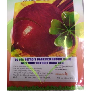 Hạt giống củ dền - gói 5 gram